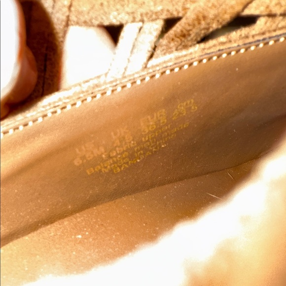 Fergalicious Brown Woven Ankle Booties - Picture 6 of 6